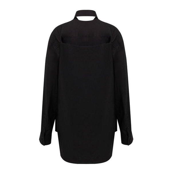 Black Cotton Long Balenciaga