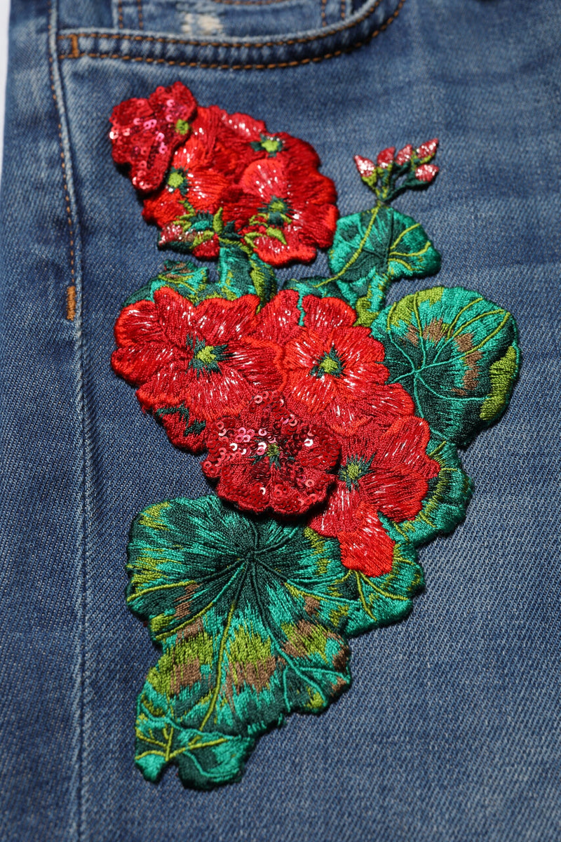 Blue Cotton Low Waist Skinny Denim Jeans Dolce & Gabbana