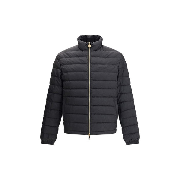 Logoed Down Jacket Versace