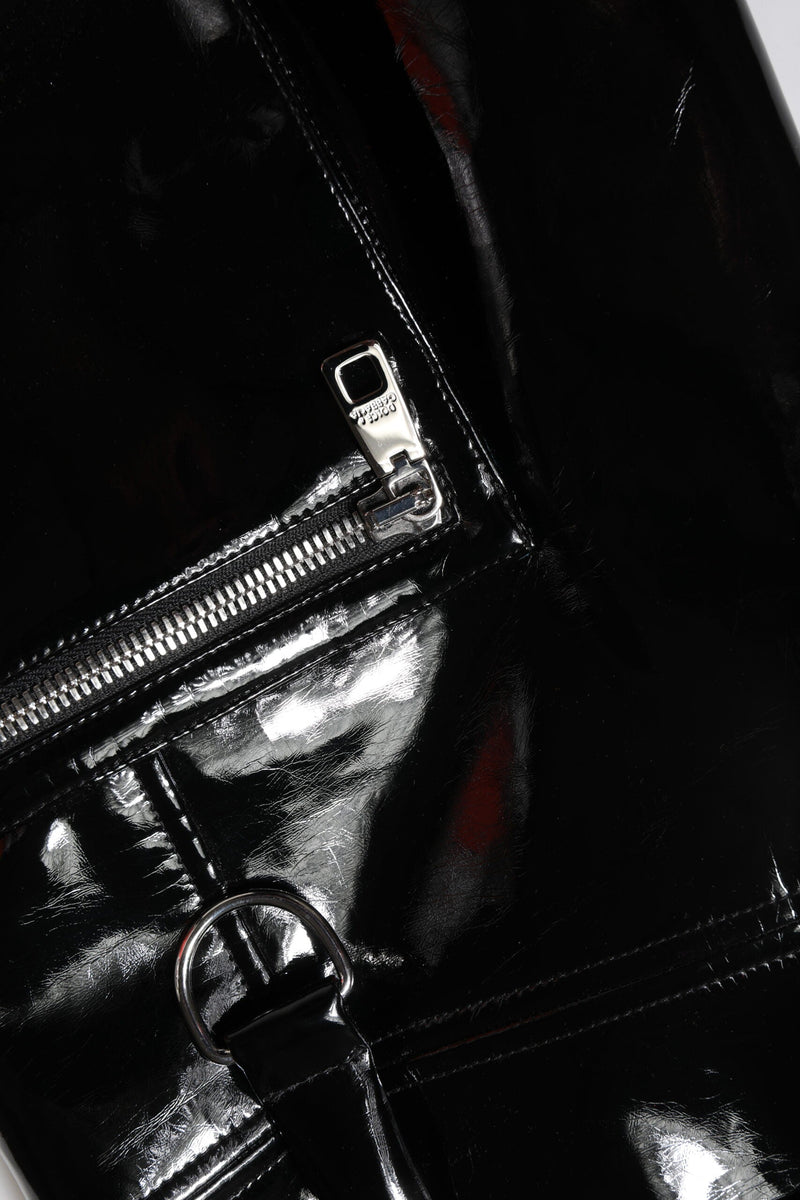 Black High Waist Cargo Bootcut Pants Dolce & Gabbana