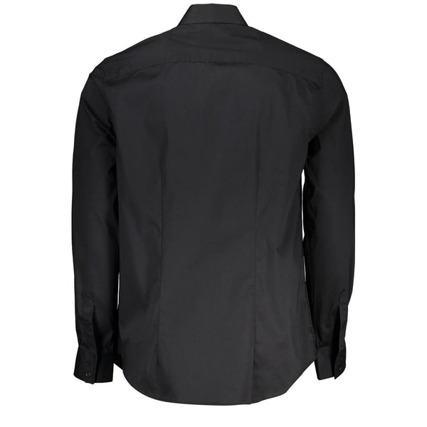 Black Cotton Shirt Guess Jeans