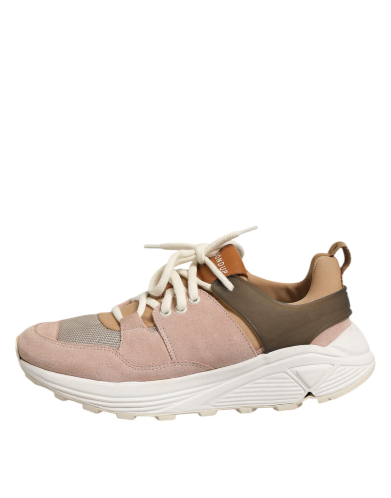 Multicolor Suede Low Top Women Sneakers Shoes Dondup