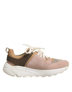 Multicolor Suede Low Top Women Sneakers Shoes Dondup