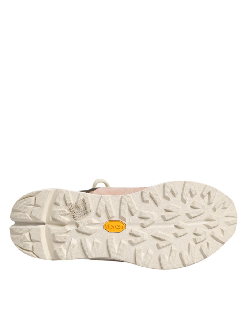 Multicolor Suede Low Top Women Sneakers Shoes Dondup