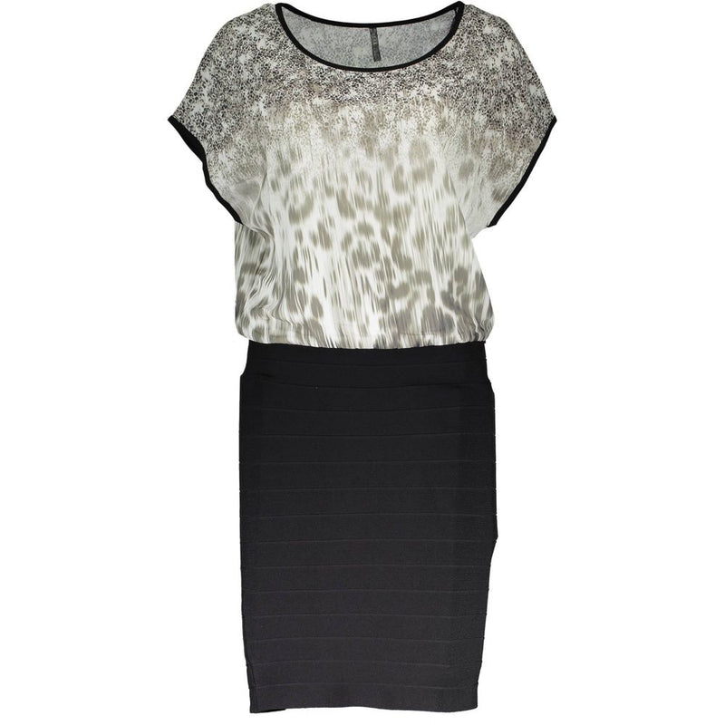 Multicolor Elastane Dress Guess Jeans