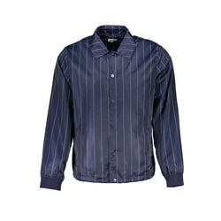 Blue Polyester Jacket Gant