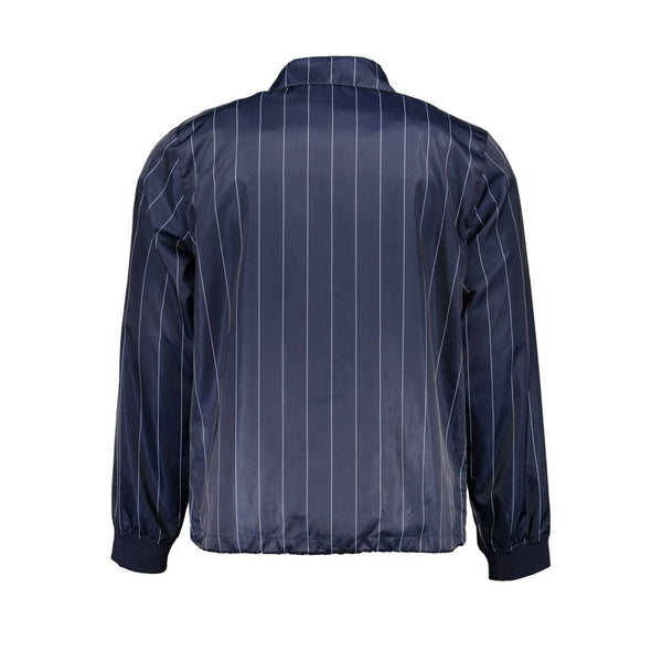 Blue Polyester Jacket Gant