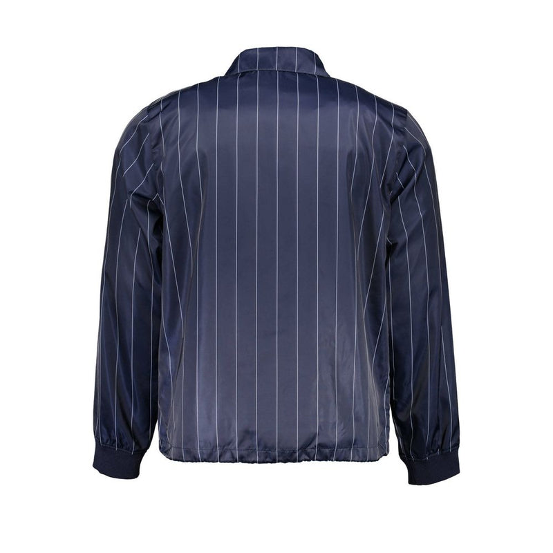Blue Polyester Jacket Gant