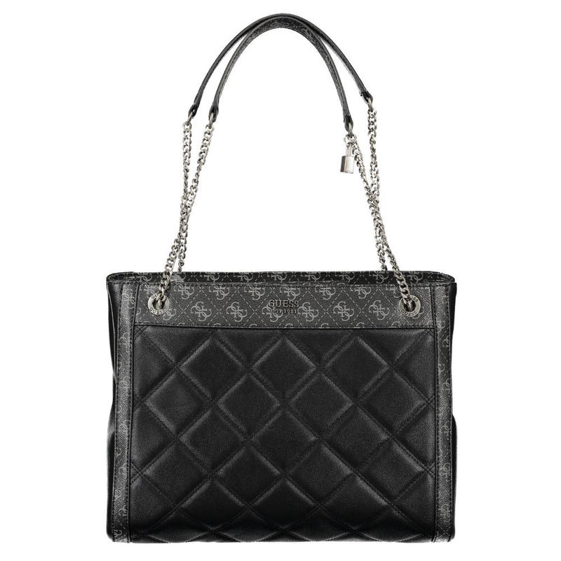 Black Polyethylene Handbag Guess Jeans