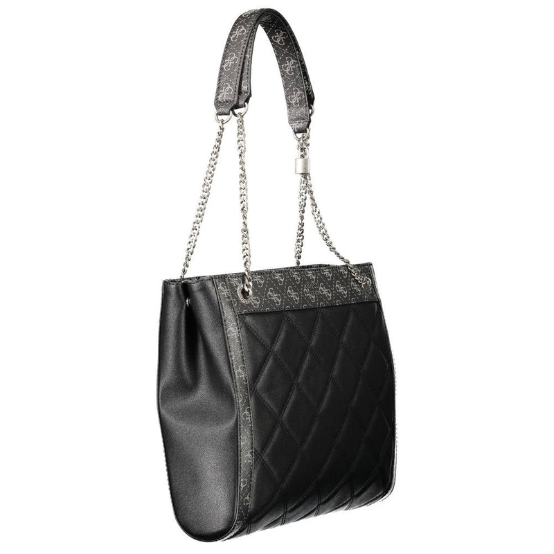 Black Polyethylene Handbag Guess Jeans