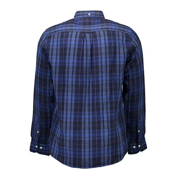 Blue Cotton Shirt Gant