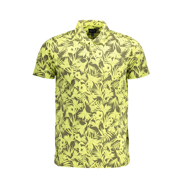 Yellow Cotton Polo Shirt Gant
