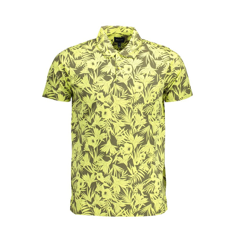 Yellow Cotton Polo Shirt Gant