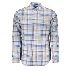 Blue Cotton Shirt Gant