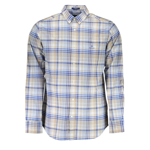 Blue Cotton Shirt Gant