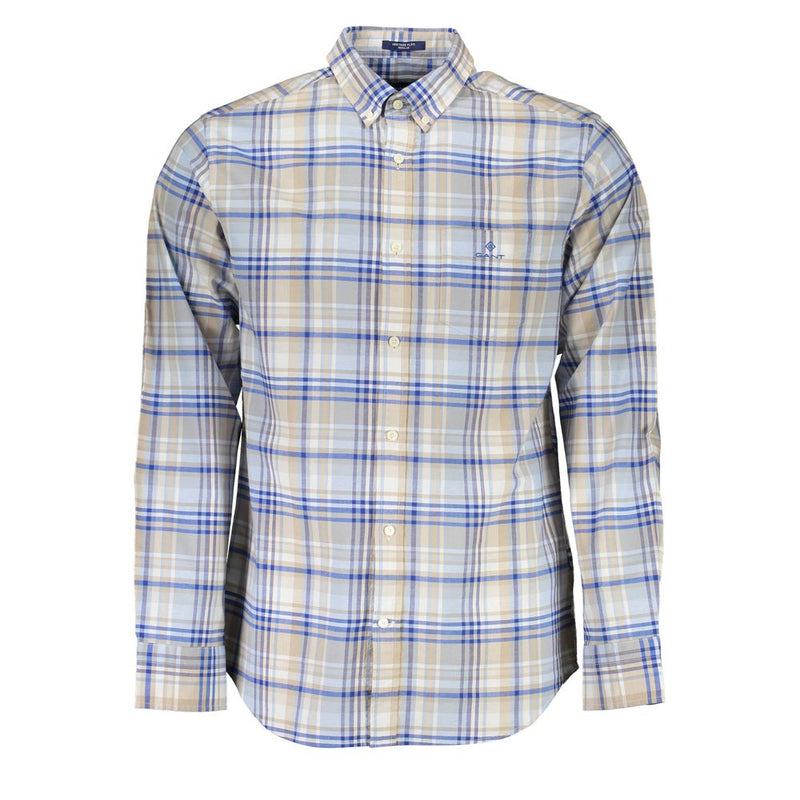 Blue Cotton Shirt Gant