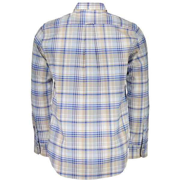 Blue Cotton Shirt Gant