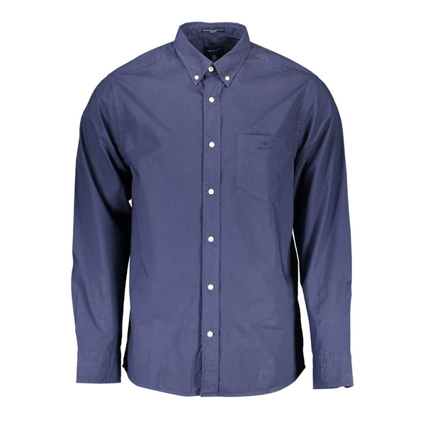 Blue Cotton Shirt Gant