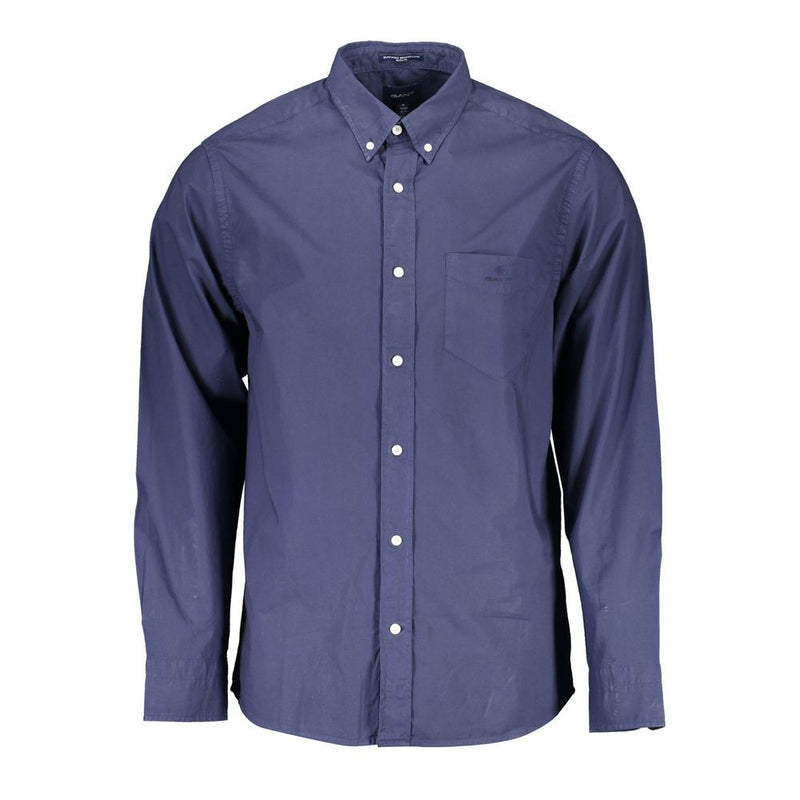 Blue Cotton Shirt Gant