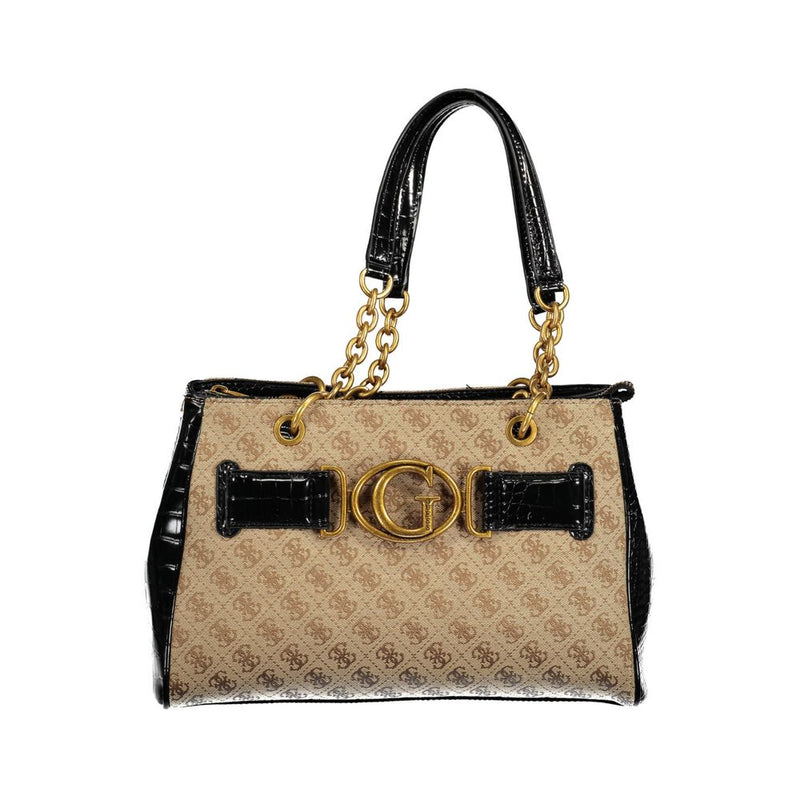 Black Polyethylene Handbag Guess Jeans
