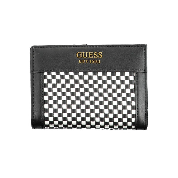 Black Polyethylene Wallet Guess Jeans