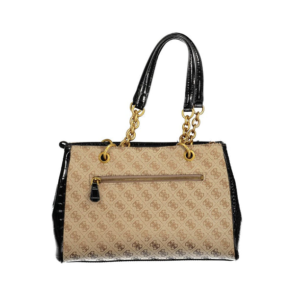 Black Polyethylene Handbag Guess Jeans
