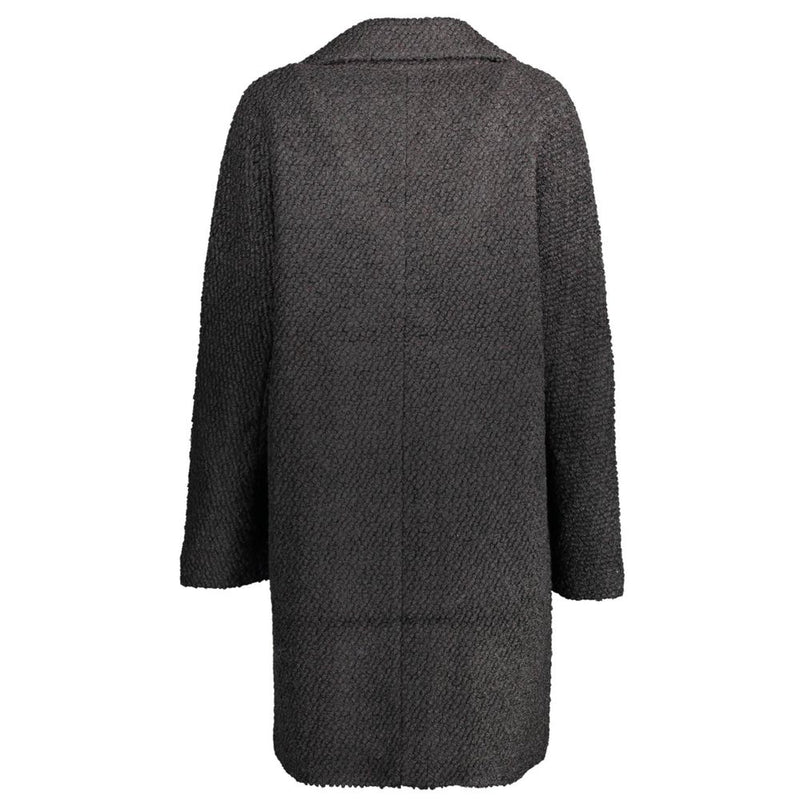 Black Polyester Jackets & Coat Desigual