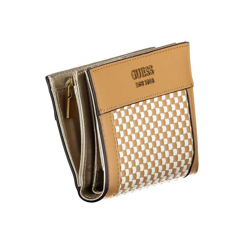 Brown Polyethylene Wallet Guess Jeans