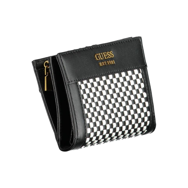 Black Polyethylene Wallet Guess Jeans
