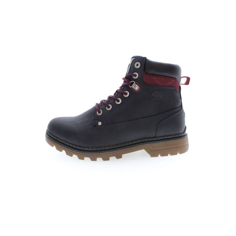 Blue Polyester Boot U.S. POLO ASSN.