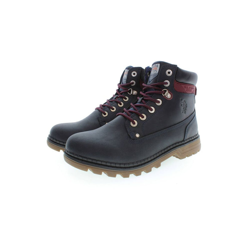 Blue Polyester Boot U.S. POLO ASSN.