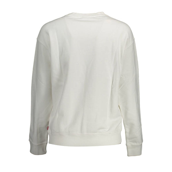 White Cotton Women Sweater Levi's
