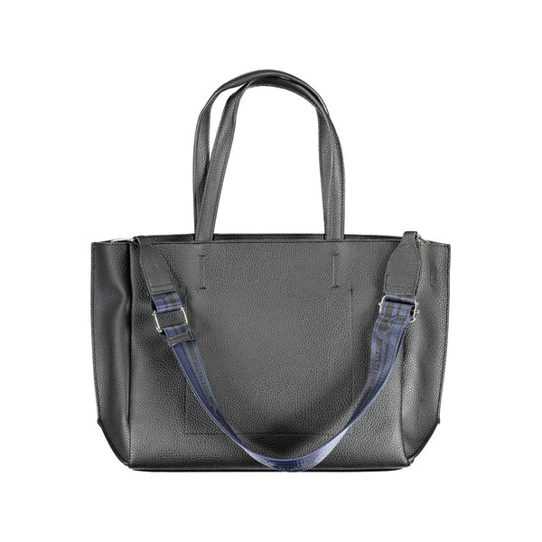 Black Polyethylene Handbag BYBLOS