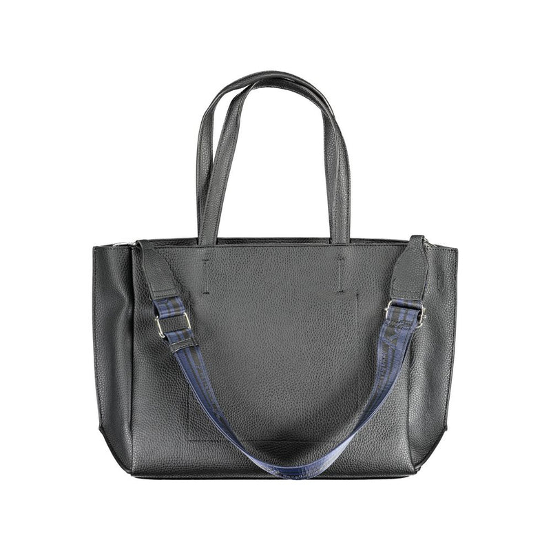 Black Polyethylene Handbag BYBLOS
