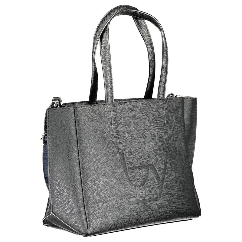 Black Polyethylene Handbag BYBLOS