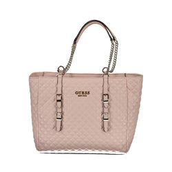 Pink Polyethylene Handbag Guess Jeans