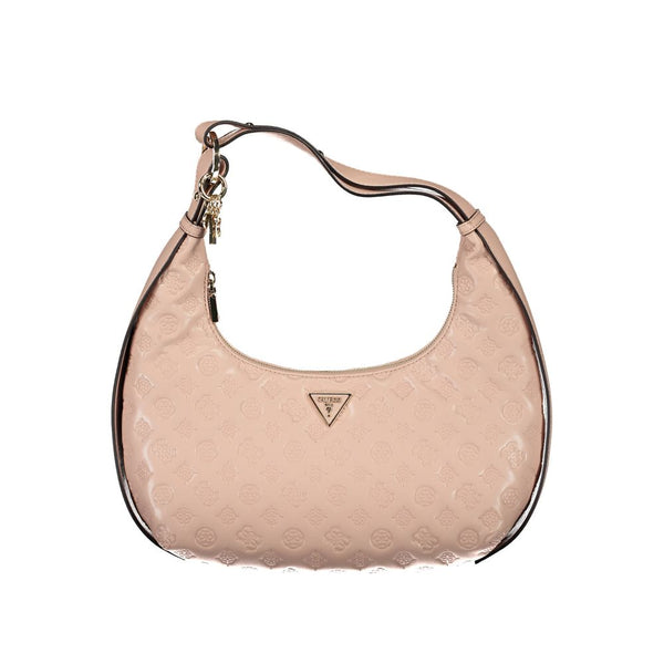 Pink Polyethylene Handbag Guess Jeans