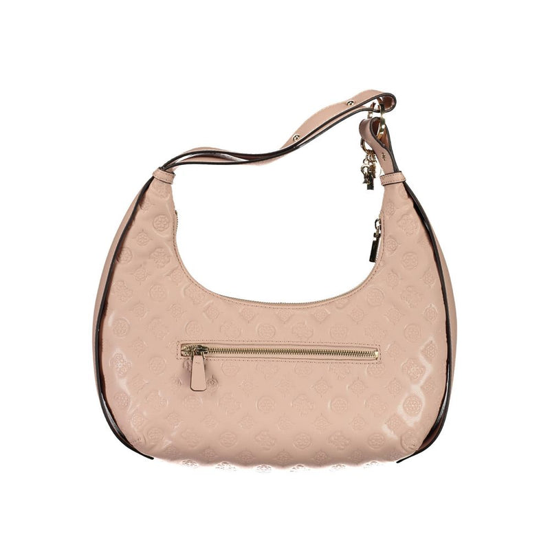 Pink Polyethylene Handbag Guess Jeans