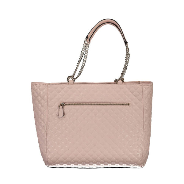 Pink Polyethylene Handbag Guess Jeans