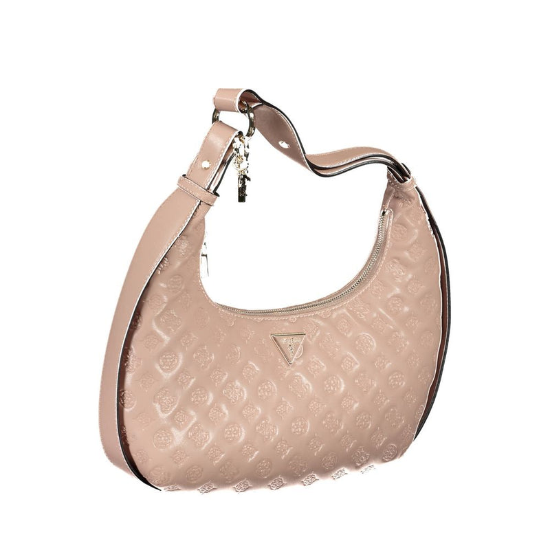 Pink Polyethylene Handbag Guess Jeans