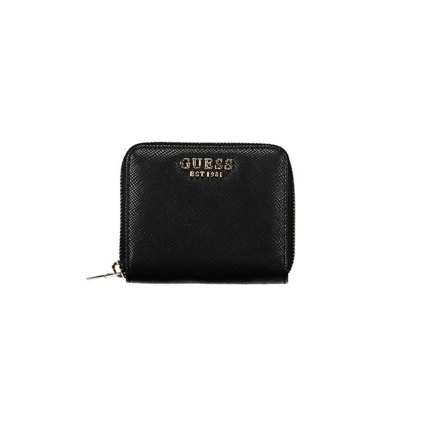 Black Polyethylene Wallet Guess Jeans