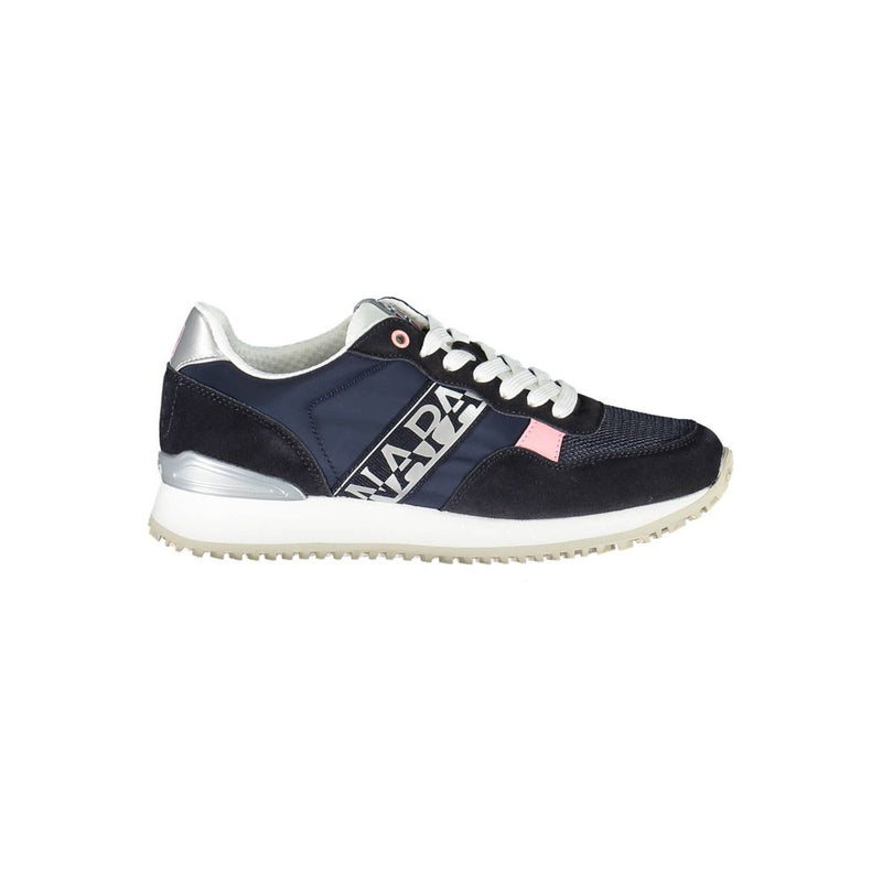 Blue Polyester Sneaker Napapijri