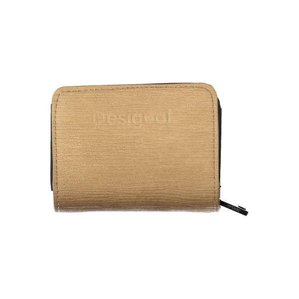 Brown Polyethylene Wallet Desigual