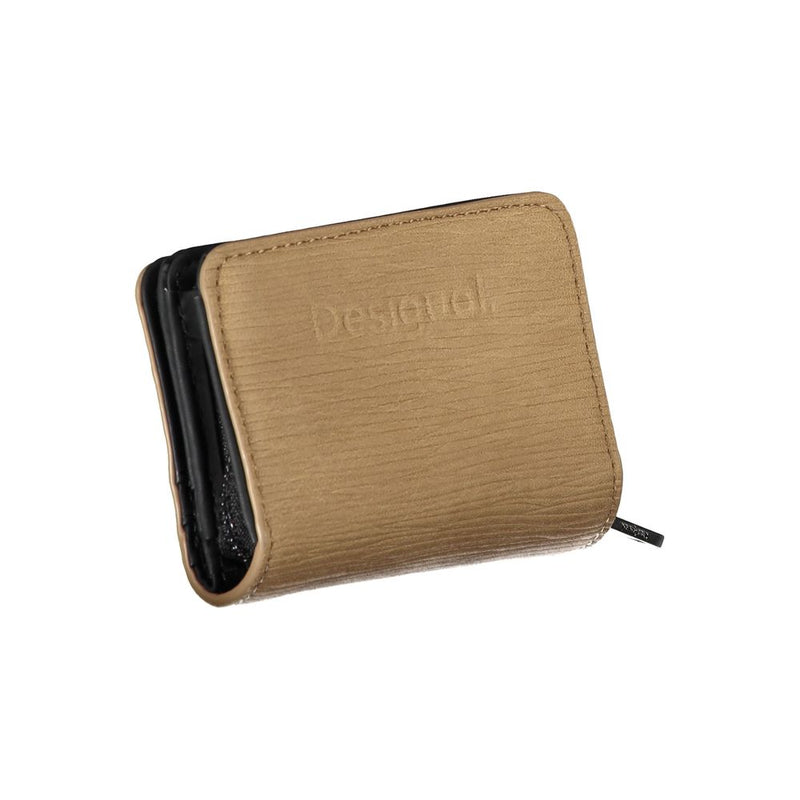 Brown Polyethylene Wallet Desigual