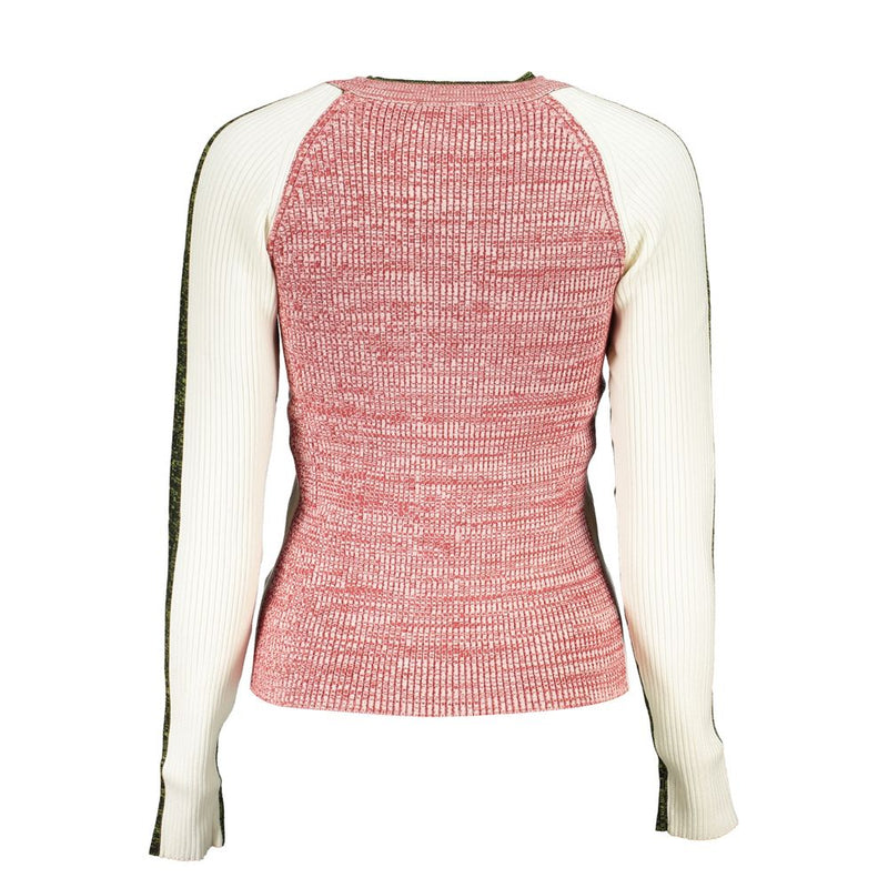 White Polyester Sweater Desigual