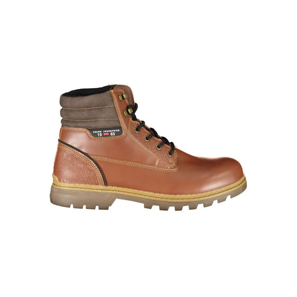 Brown Polyester Boot Carrera