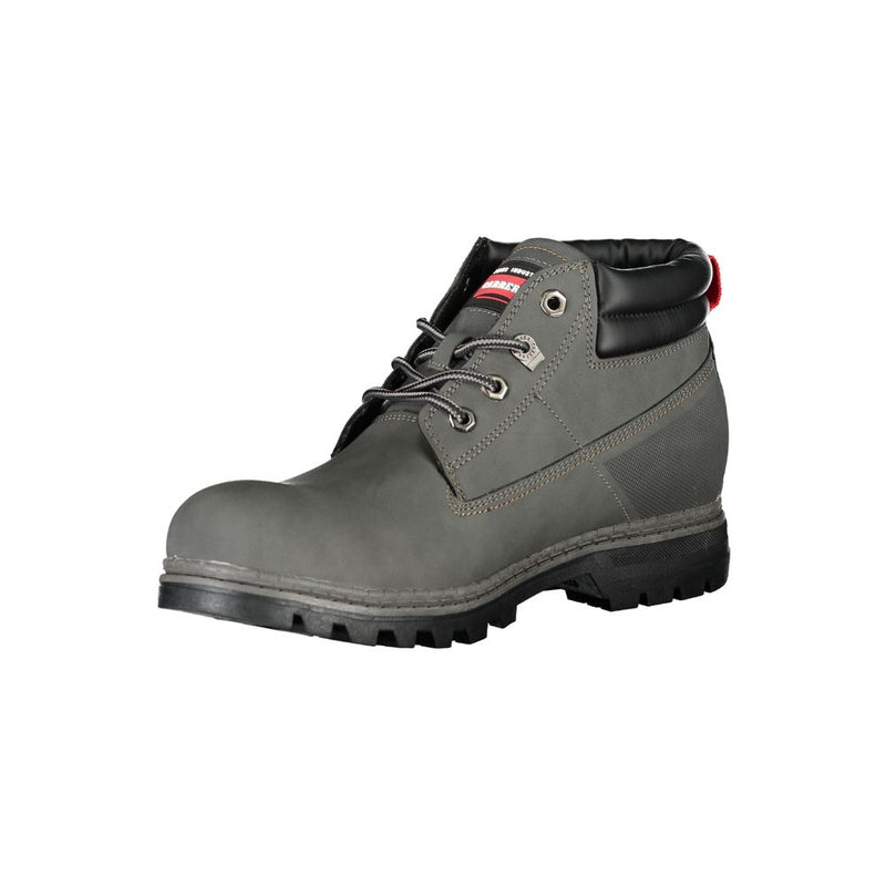 Gray Polyester Boot Carrera