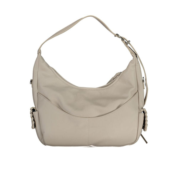 White Polyethylene Handbag Desigual