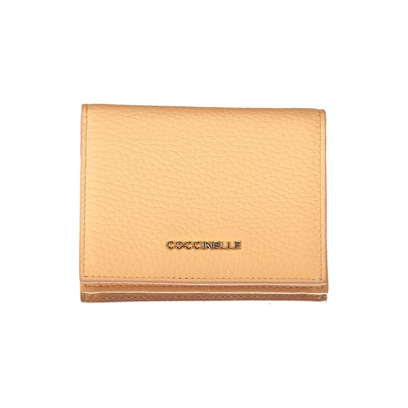 Orange Leather Wallet Coccinelle