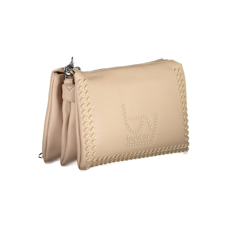 Beige Polyethylene Handbag BYBLOS